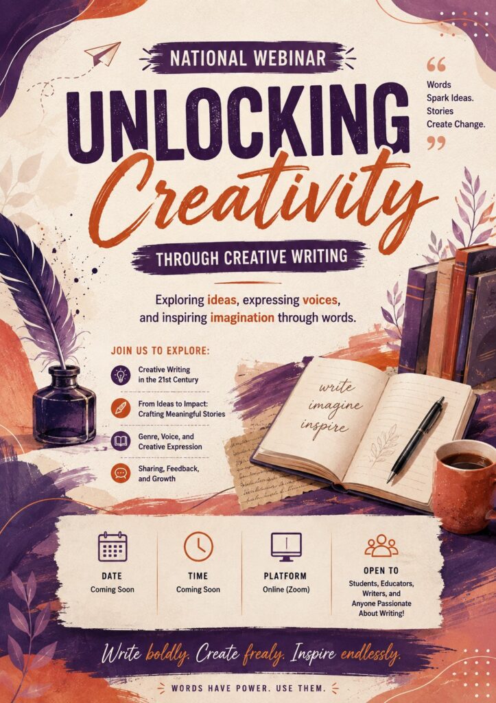 National Webinar “Unlocking Creatifity”